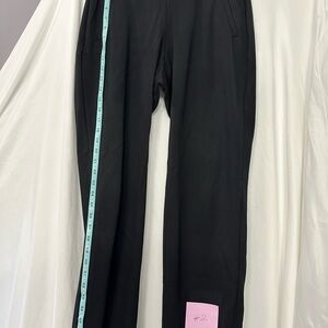 Women’s Lane Bryant Black Ponte Trousers Slash Pockets Size 10/12